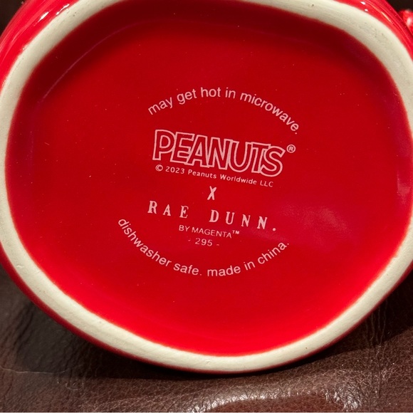 MERRY & BRIGHT Snoopy Figural Christmas Mug - Rae Dunn Peanuts Collection - Picture 12 of 12